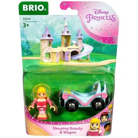 BRIO Disney Princess Dornröschen mit Waggon