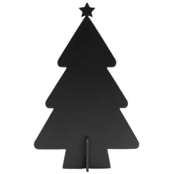 Securit® 3D Deko-Tafel - Weihnachtsbaum-Silhouette - Kreidemarker inklusive
