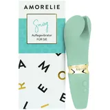 AMORELIE Snog – Auflegevibrator für Sie | Wasserdicht mit Akku