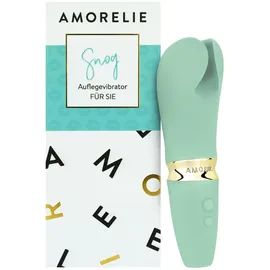 AMORELIE Snog – Auflegevibrator für Sie | Wasserdicht mit Akku