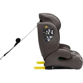 KIKKABOO Kindersitz I-Bronn i-Size (76-150cm) Isofix, Top Tether, Kissen, Gurt beige