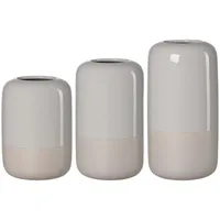 Ritzenhoff & Breker Dome Vasen-Set 3-teilig Grau