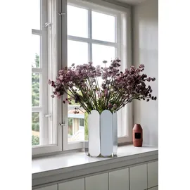 HAY Vase Arcs Edelstahl Silber