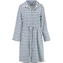 CAWÖ Bademantel mit Reißverschluss 6597 navy L
