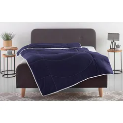 Microfaserbettdecke »Microlux, Bettdecke 135x200 cm, 155x220 cm, 200x200 cm«, warm, Füllung Polyester (3D-Klimafaser), Bezug Polyester (Microfaser-Feinbatist), (1 St.), Bettdecken in 4 Farben, Sommer, Winter, 4 Jahreszeiten, Decke, Bettdecke,...
