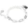 Swarovski Swan Armband, Schwarz Silber 5705720 Größe 15,5-20,5 cm