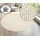 LeGer Home by Lena Gercke Teppich "Ainhoa, handgewebt, Wolle" Gr. 9, beige (creme), H:12mm Ø:120cm, Kunstfaser, Wolle, LEGER HOME BY LENA GERCKE, Teppiche, Teppich, Teppich, Wohnzimmer, Schlafzimmer, Esszimmer