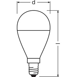 Osram LED Lampe 4099854023101 7,5 W E14 neutralweiß 806 lm