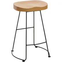 MCW Barhocker N25 3D-Struktur Natur