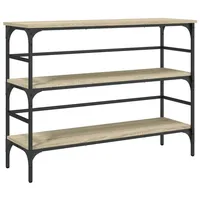 VidaXL Konsolentisch Sonoma-Eiche 100x32x75 cm Holzwerkstoff
