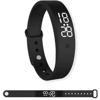 Vibrationswecker Armband Vibrationsalarm Erinnerung Uhr für Kinder ErwachseneDas Uhrwerk ist mit USB Ladekopf Ausgestattet 30 Tage Lang IPX67 Wasserdicht Trinkerinnerung Pillenerinnerungen