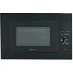 Wolkenstein WMW900-25GB EB Einbau Mikrowelle schwarz 900W Grill 1000W