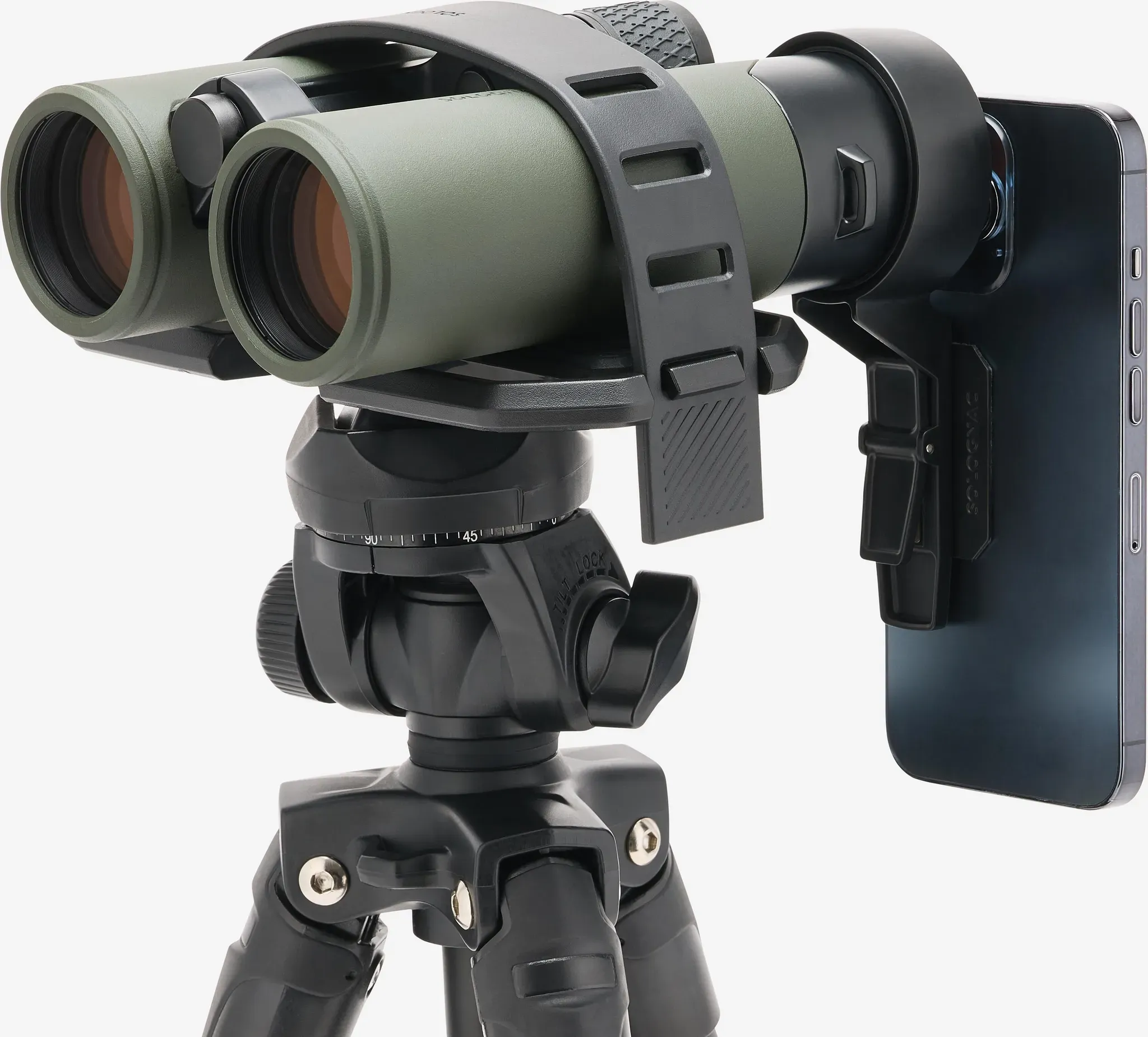 Smartphone Adapter Fernglas Einheitsfarbe No Size