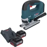 Bosch GST 18V-125 B Professional Stichsäge 18 V 125 mm Brushless + 2x Akku 4,0 Ah + Ladegerät