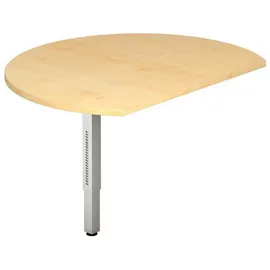 hjh OFFICE PRO HA80 - Ansatztisch 80x100 Ahorn