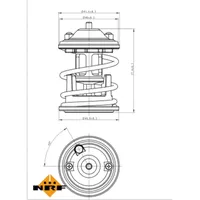 NRF Thermostat, Kühlmittel 725219