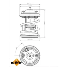 NRF Thermostat, Kühlmittel 725219