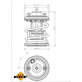 NRF Thermostat, Kühlmittel 725219