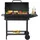 casa.pro Holzkohlegrill Armento 95 x 108 x 61 cm Schwarz 