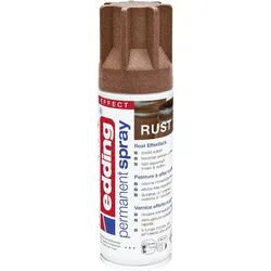 edding Permanent Spray Rost Effektlack 200ml Packung mit 6 Stück