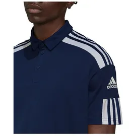 adidas Squadra 21 Kurzarm-poloshirt - Team Navy Blue / White - S
