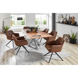 möbelliebling Quincy 200 x 77 x 100 cm Akazie natur