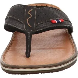 Rieker Herren 21084 Zehentrenner, Schwarz 40