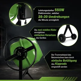 Trutzholm Betonmischer 140 l