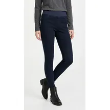 Freequent Jeansjeggings "FQSHANTAL-PA-DENIM", Damen, Gr. L, N-Gr, dunkelblau, Denim/Jeans, Obermaterial: 66% Baumwolle, 21% Polyester, 11% Cupro, 2% Elasthan, figurbetont lang, Jeans, mit extra breitem elastischem Bund