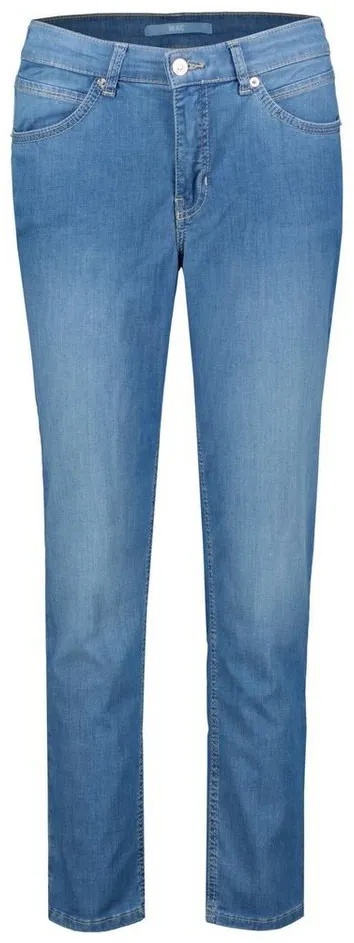 MAC 5-Pocket-Jeans Damen Jeans MELANIE 7/8 Feminine Fit (1-tlg) blau 36/27