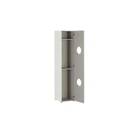Sconto Wäscheschrank - weiß - cm B: 40 H: 185 T: 40.0