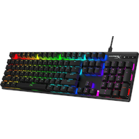 Kingston HyperX Alloy Origins Mechanical Kabelgebunden Gaming-Tastatur Deutsch, QWERTZ Schwarz