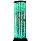 Xlmoebel Zierbrunnen große Wasserwand Säule XXL 110x200cm mit LED-Beleuchtung ideal, (Wassersäule), Hergestellt in Europa weiß