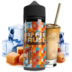 Karamell Frappe Ice 10ml Longfill Aroma by Steamshots Kaffeepause