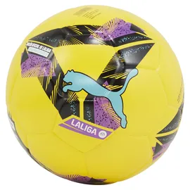 Puma Orbita Laliga 1 Fifa Quality Fußball - Fluo Yellow / Multicolor - 5