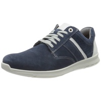 JOMOS Rogato Sneaker, Blau (Jeans/Offwhite 910-9007), 44 EU