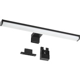 Oktaplex lighting Oktaplex 3 in 1 LED-Spiegelleuchte 40cm Schwarz Neutralweiß 4000K