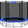 monzana Trampolin 427 cm inkl. Sicherheitsnetz Blau