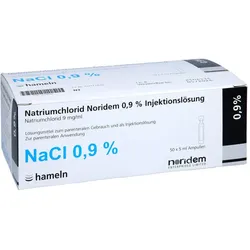 Natriumchlorid Noridem 0.9 % Injektionslösung