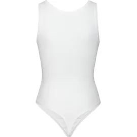 Copenhagen Studios Stringbody COPENHAGEN STUDIOS "mit hochwertiger Logostickerei", Damen, Gr. S (36), N-Gr, weiß, Feinripp, Obermaterial: 96% Baumwolle, 4% Elasthan, bestickt, unifarben, Basic, bequem, tiefer Rundhals, Bodys Stringbody, aus gerippter Bio-Baumwollqualität