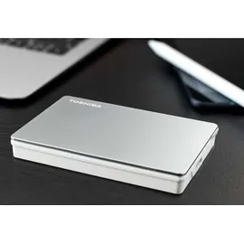 Toshiba Canvio Flex 4 TB USB 3.2 silber HDTX140ESCCA