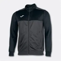 Joma Lider Kapuzen-Trainingsjacke 151 - antrazith/schwarz