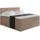 altdecor Boxspringbett Sand, Holzwerkstoff, H3 - H4, Höhe ca. 38 cm 140x200 cm, Schlafzimmer, Betten, Boxspringbetten