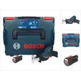 Bosch GSA 12V-14 Akku Säbelsäge 12 V + 1x Akku 3,0 Ah + L-Boxx - ohne Ladegerät