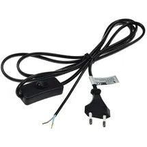 ChiliTec Netzkabel mit Schnurschalter 2m Schalter