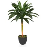 HJH Office Kunstpflanze DRACAENA I Kunststoff