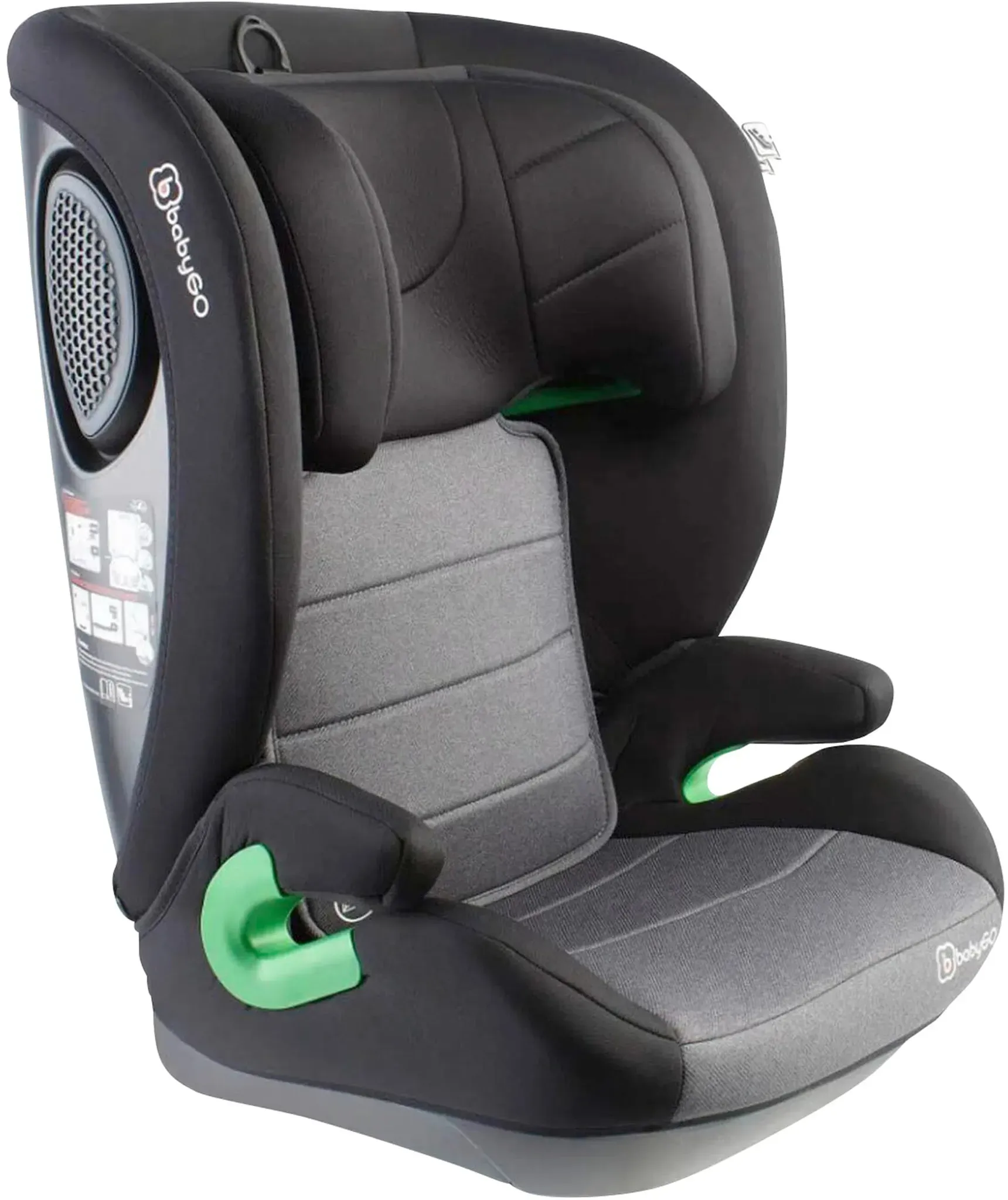 babyGO Kindersitz SafeWay, grau