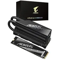 Gigabyte AORUS Gen5 12000 SSD 1TB, M.2 2280/M-Key/PCIe 5.0 x4, Kühlkörper (AG512K1TB)