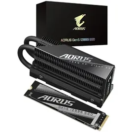 Gigabyte AORUS Gen5 12000 SSD 1TB, M.2 2280 / M-Key / PCIe 5.0 x4, Kühlkörper (AG512K1TB)