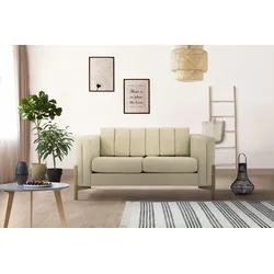 2-Sitzer HOME AFFAIRE "Haki", beige, B:160cm H:74cm T:88cm, Sofas